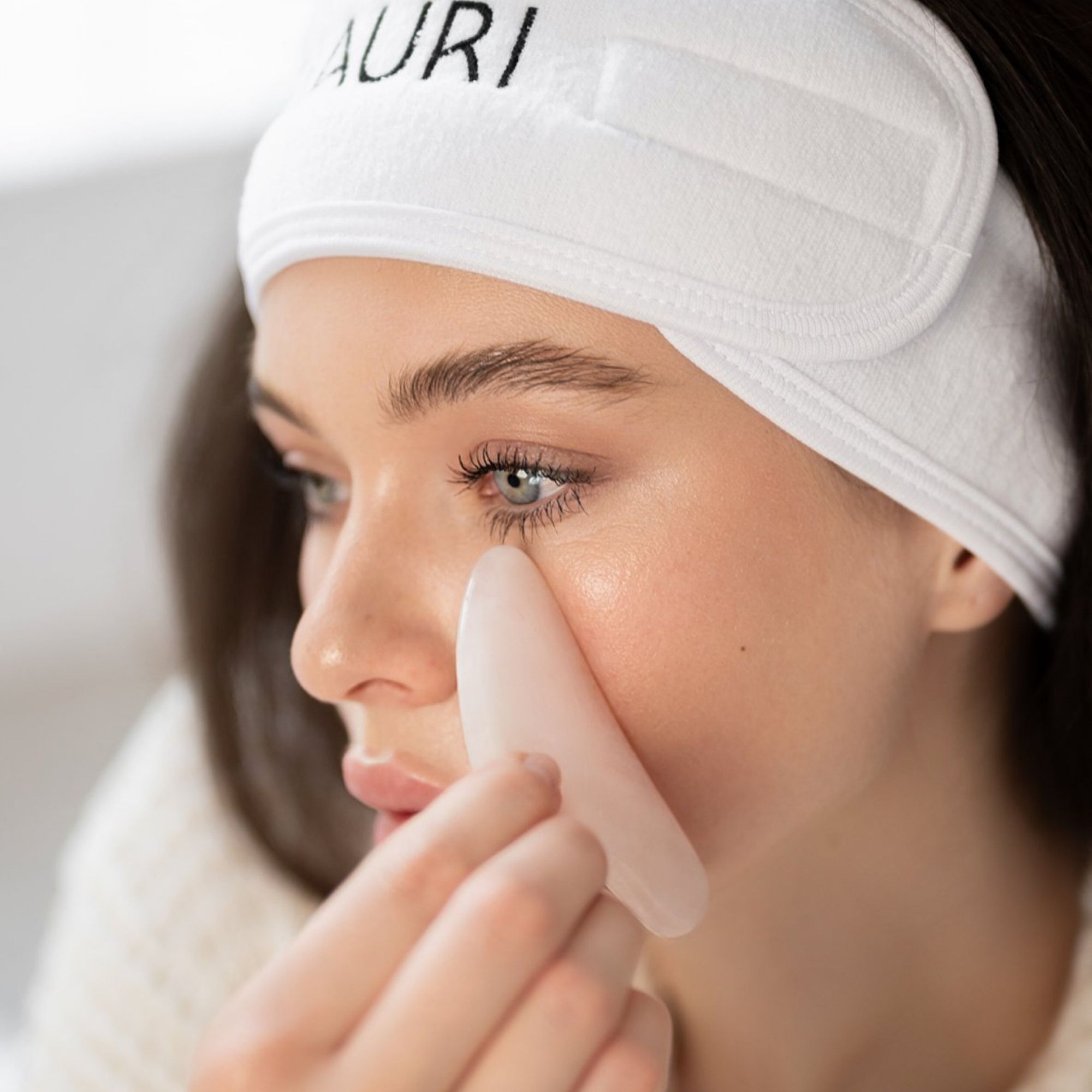 GUA SHA SCRAPER FACE* Кварц